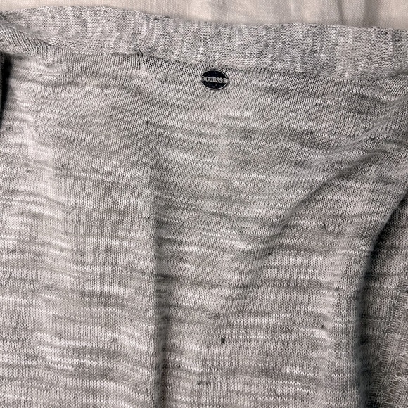 GUESS Chiffon Soft Gray Summer Duster Sweater XXS - Picture 10 of 14